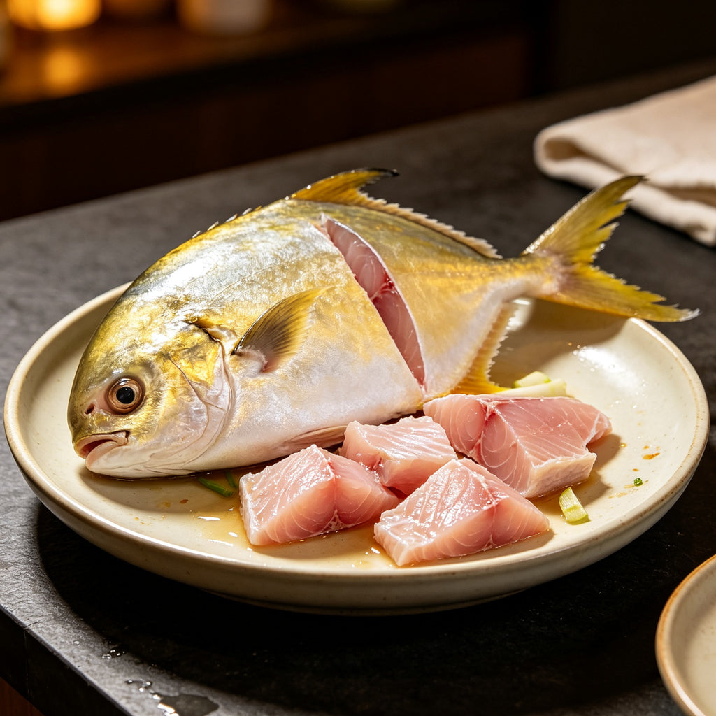 Whole Golden Pomfret - image 1